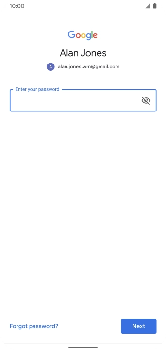 Press the field below Press the field below