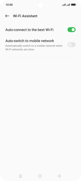 Press the indicator next to Press the indicator next to