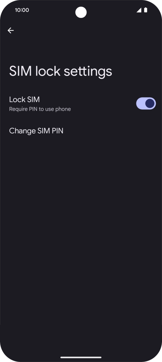 Press the indicator next to Press the indicator next to