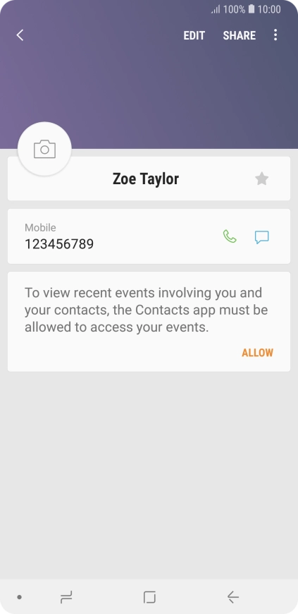 Press the Home key to return to the home screen. Press the Home key to return to the home screen.