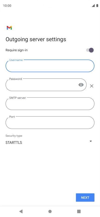 Press the field below Press the field below