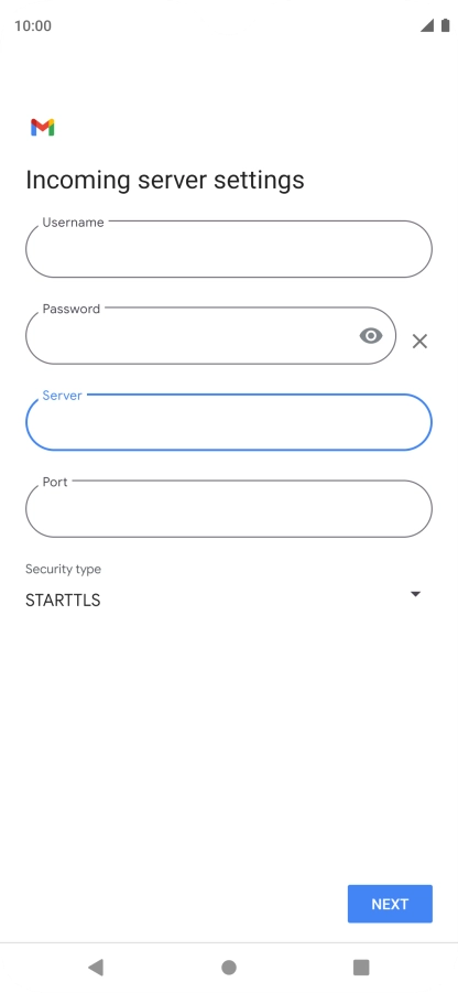 Press the field below Press the field below