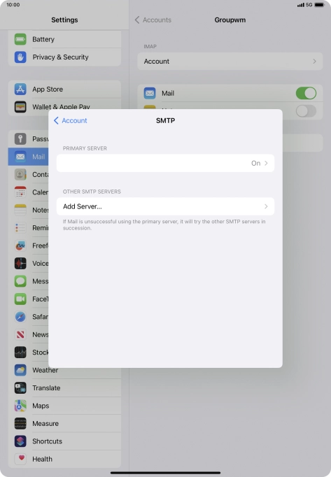 Press the field below Press the field below
