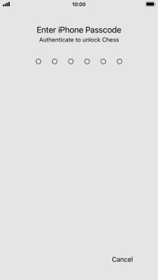 Use the phone lock code you created. The app is now no longer locked. Use the phone lock code you created. The app is now no longer locked.