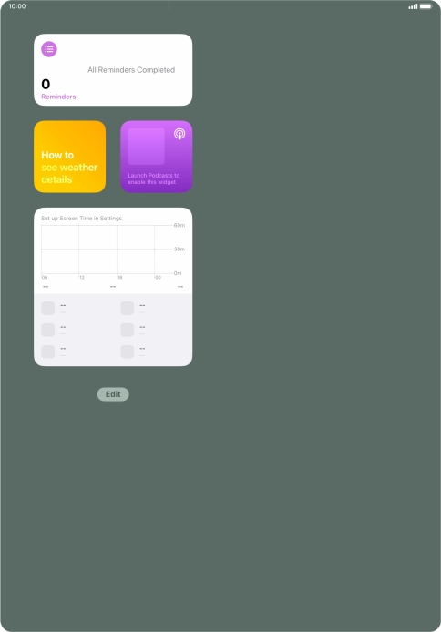 Press Edit. Press Edit.