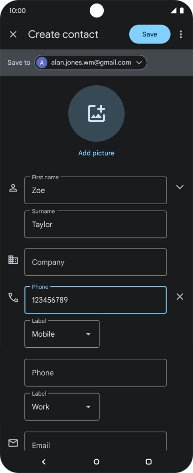 Press Save. Press Save.