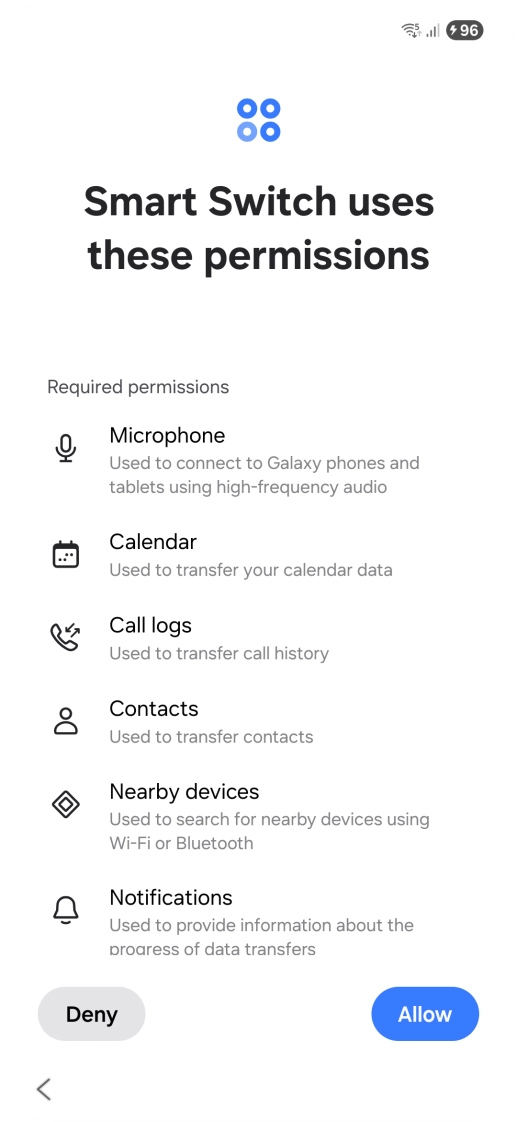 Press Allow. Press Allow.