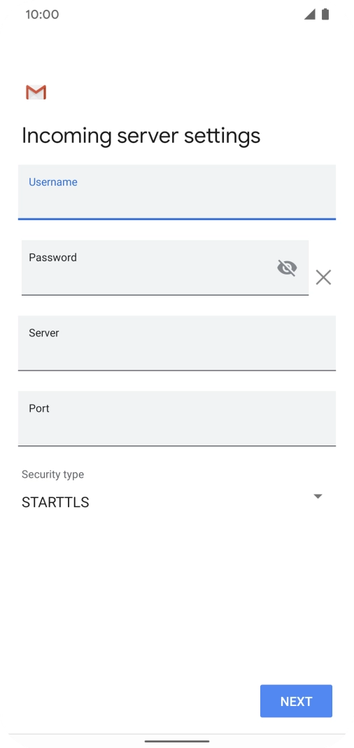 Press the field below Press the field below