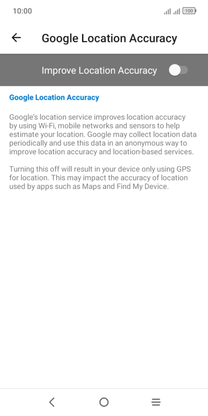 If you press the indicator next to If you press the indicator next to