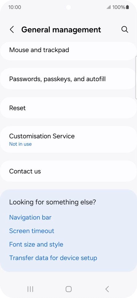 Press Reset. Press Reset.
