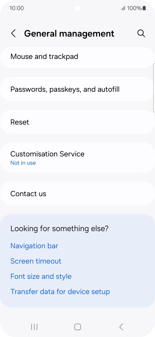 Press Reset. Press Reset.