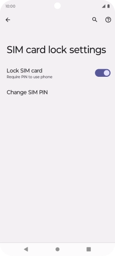 Press the indicator next to Press the indicator next to