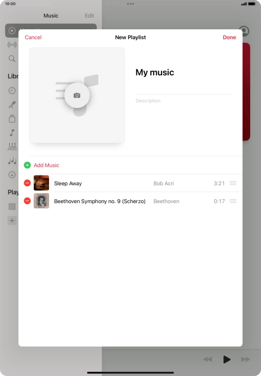 Press Done. Press Done.