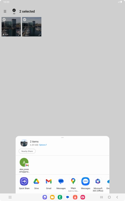 Press Drive. Press Drive.