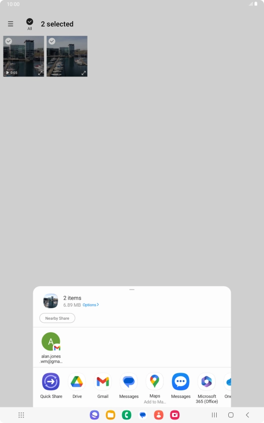 Press Drive. Press Drive.