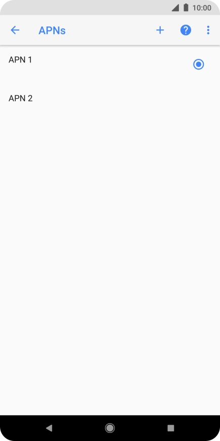 Press the Home key to return to the home screen. Press the Home key to return to the home screen.