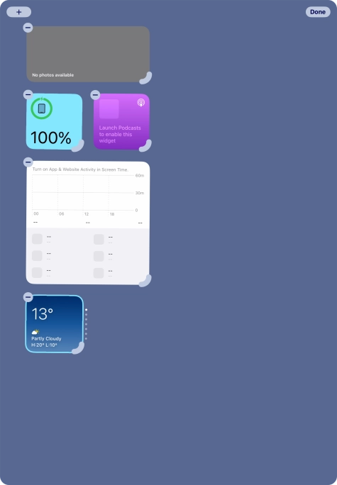 Press Done. Press Done.