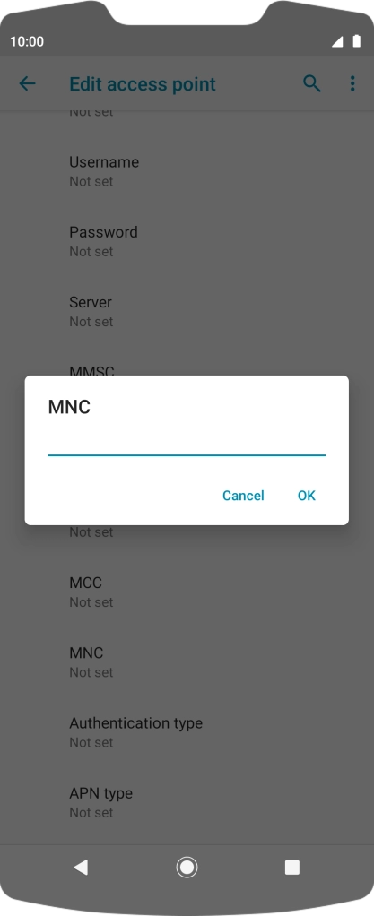 Key in 33 and press OK. Key in 33 and press OK.