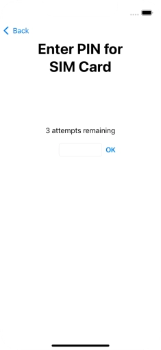 If your SIM is locked, key in your PIN and press OK. The default PIN is 1111. If your SIM is locked, key in your PIN and press OK. The default PIN is 1111.
