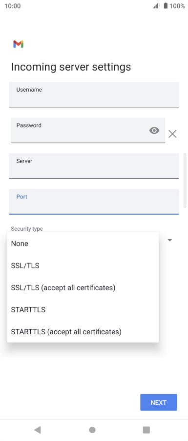 Press None. Press None.