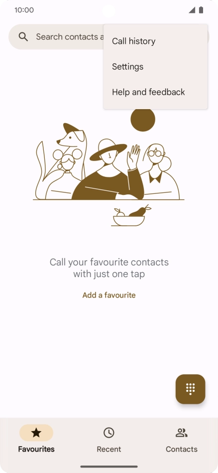 Press Settings. Press Settings.