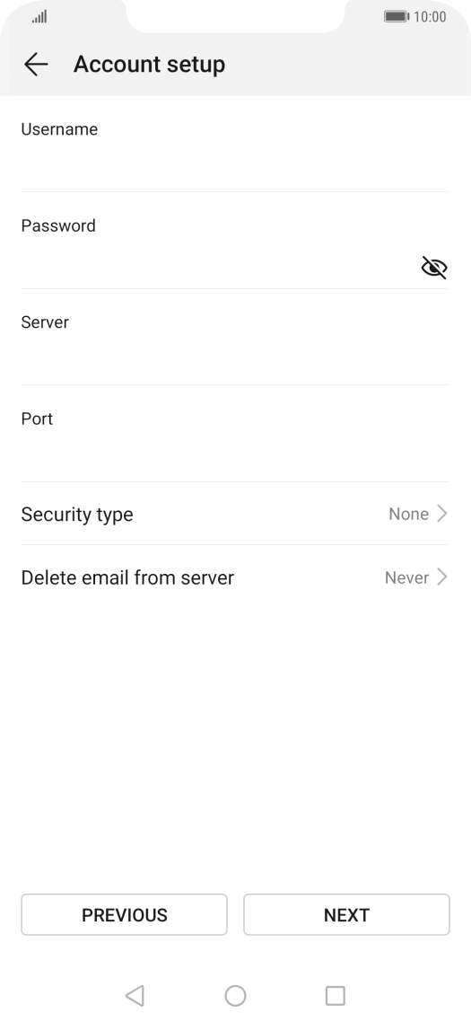 Press the field below Press the field below