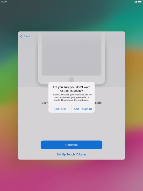 Press Don't Use. Press Don't Use.