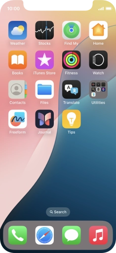 Press and hold anywhere on the home screen. Press and hold anywhere on the home screen.
