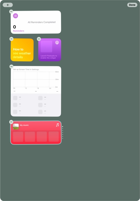 Press Done. Press Done.