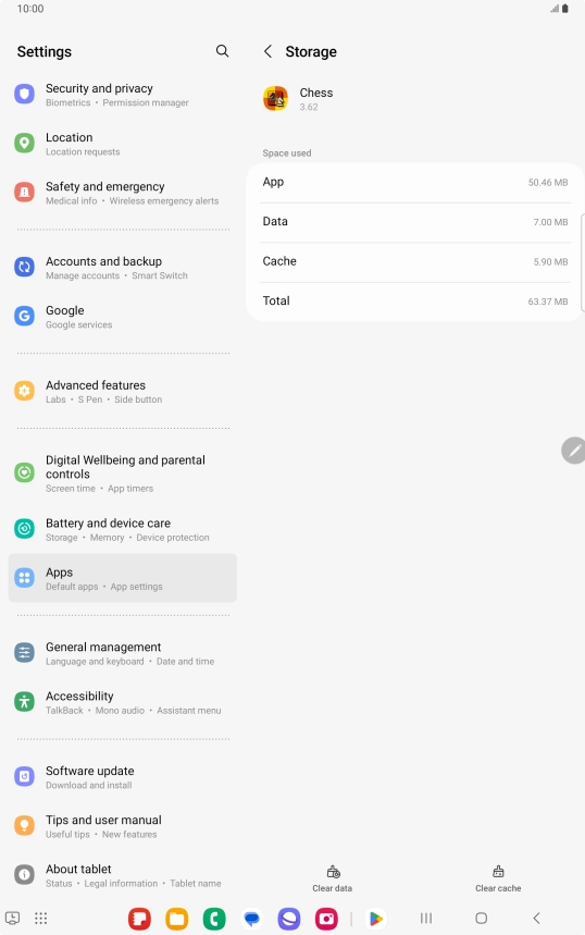 Press Clear cache. Press Clear cache.