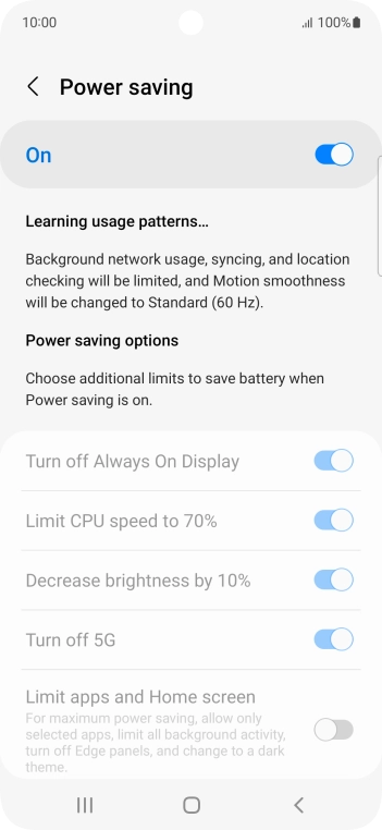 Press the Home key to return to the home screen. Press the Home key to return to the home screen.