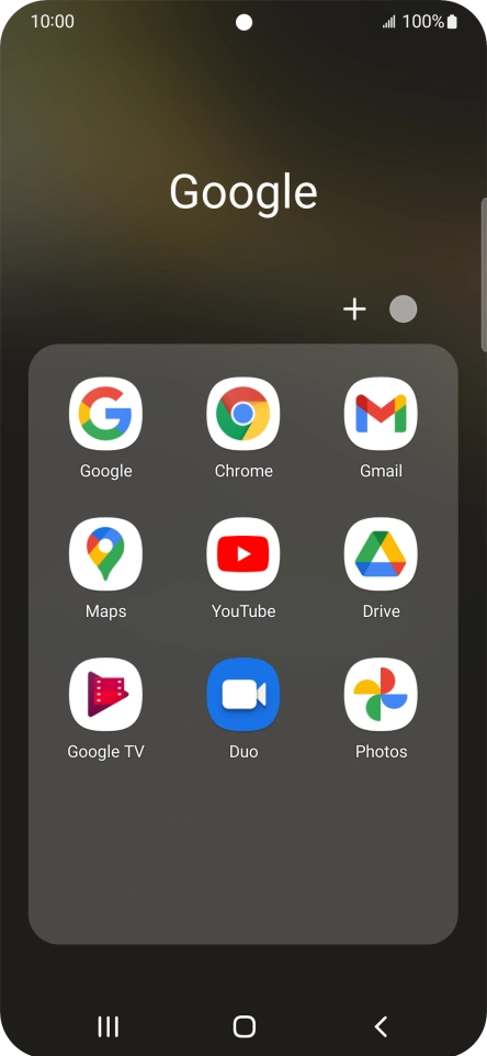 Press Gmail. Press Gmail.