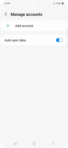 Press Add account. Press Add account.