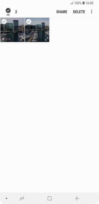 Press SHARE. Press SHARE.