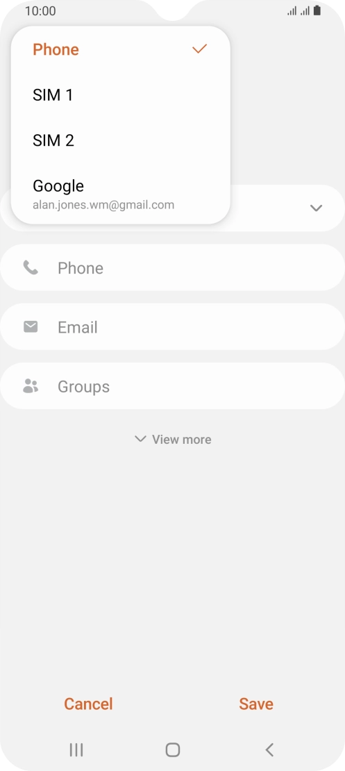 Press Phone. Press Phone.