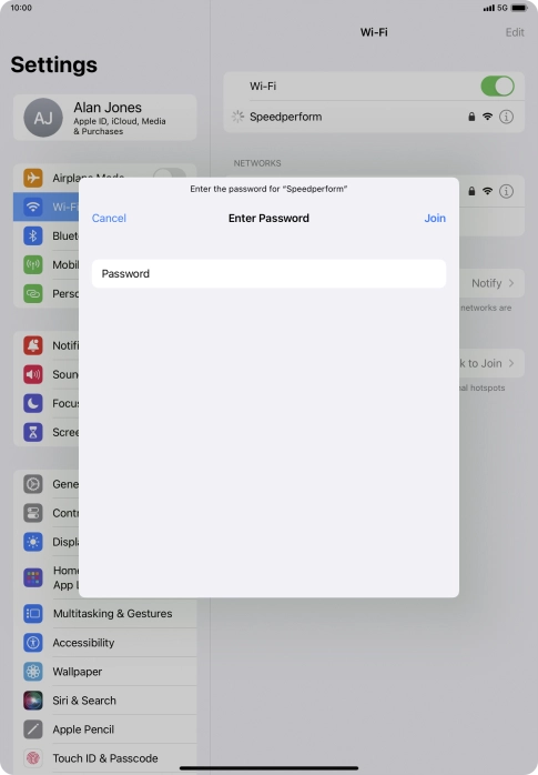 Press Join. Press Join.