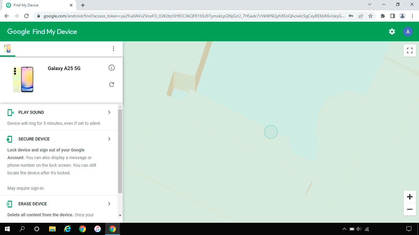 Click the required device. Click the required device.