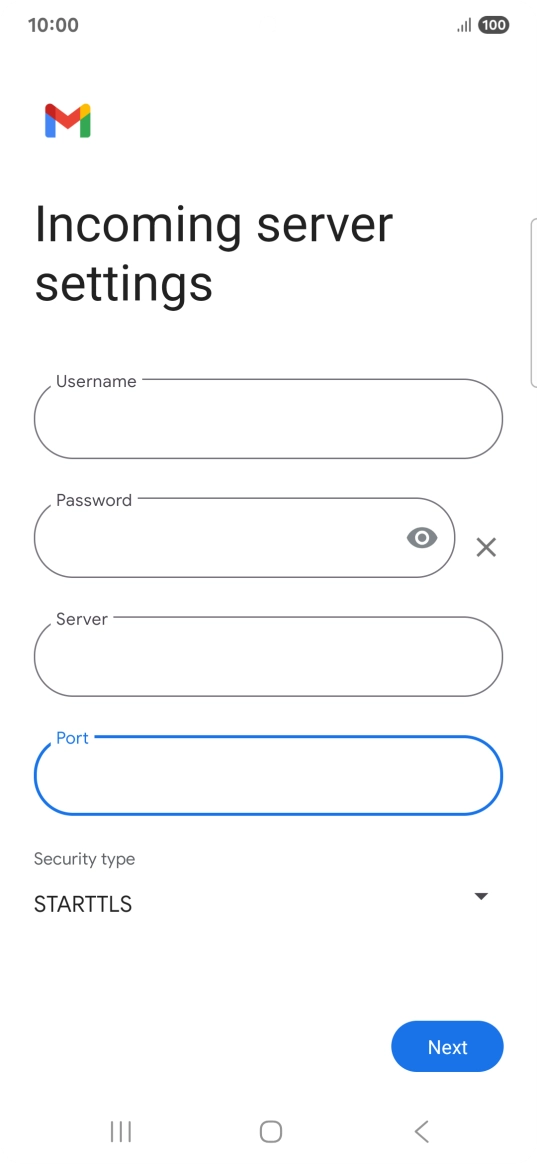 Press the drop down list below Press the drop down list below