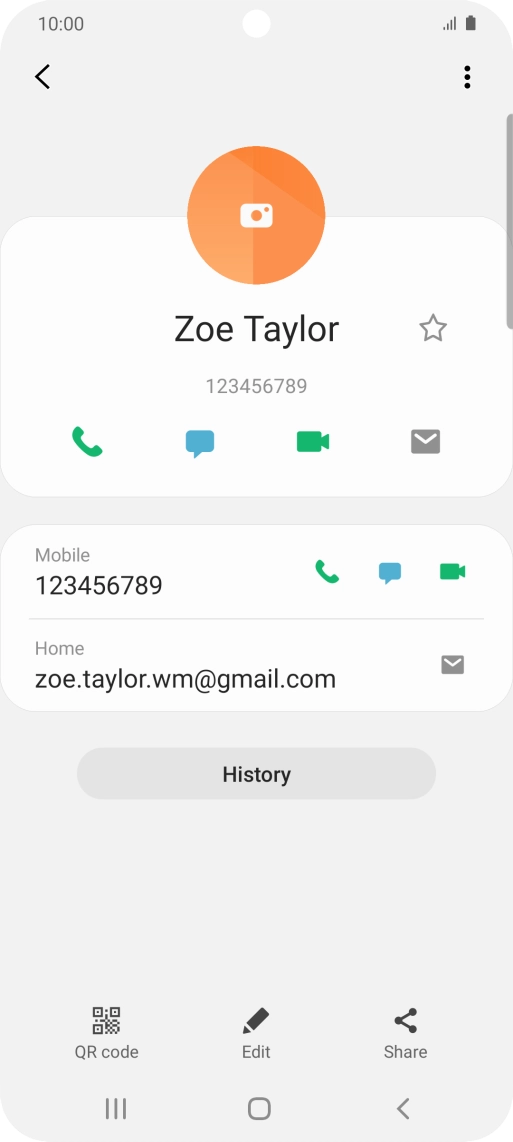 Press the call icon next to the required number. Press the call icon next to the required number.