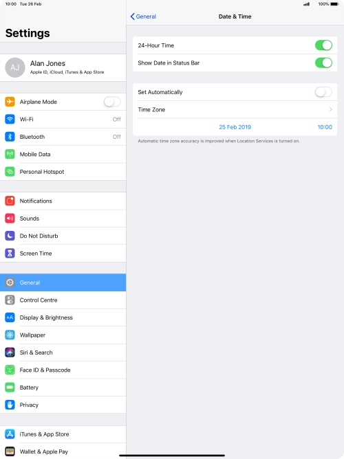 Press the indicator next to Press the indicator next to