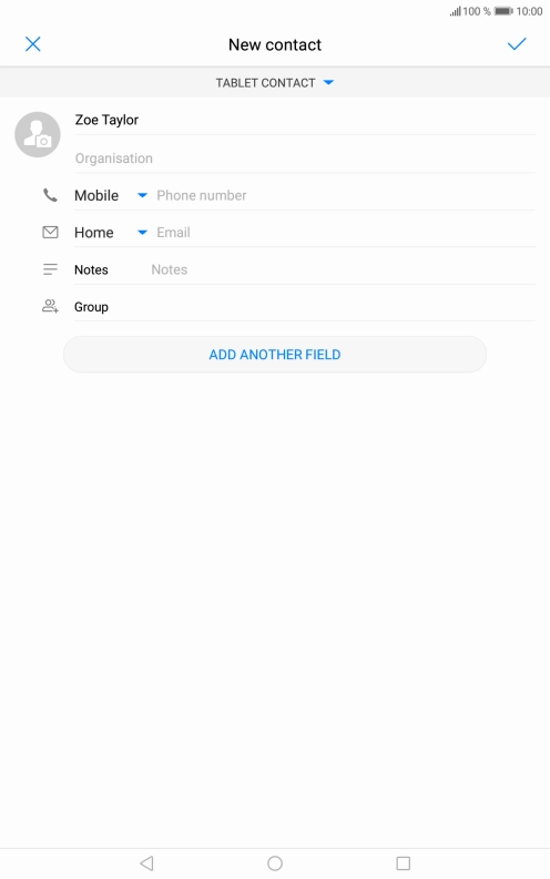 Press Phone number and key in the required phone number. Press Phone number and key in the required phone number.