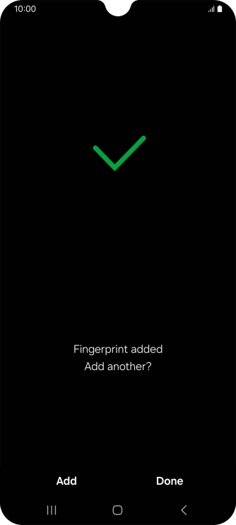 Press Done. Press Done.