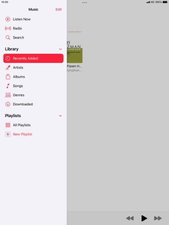 Press New Playlist. Press New Playlist.