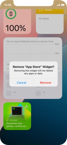 Press Remove. Press Remove.