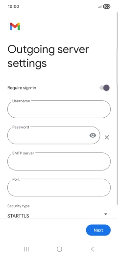Press the indicator next to Press the indicator next to
