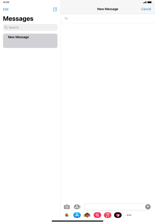 Press To: and key in the first letters of the recipient's name. Press To: and key in the first letters of the recipient's name.