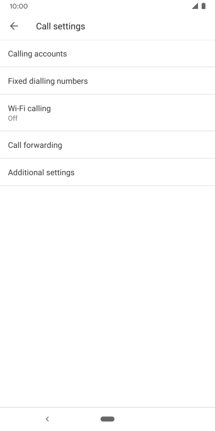 Press Wi-Fi calling. Press Wi-Fi calling.