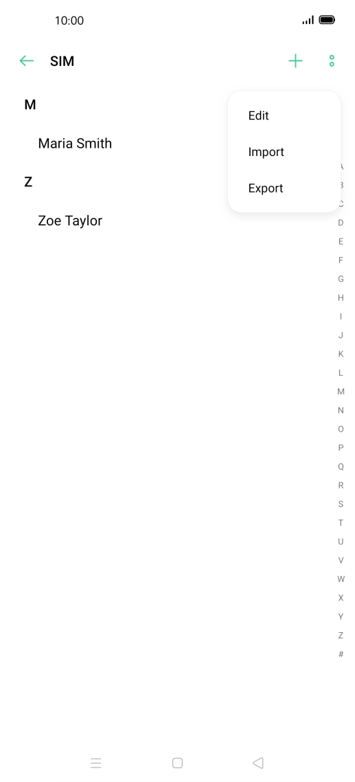 Press Import. Press Import.