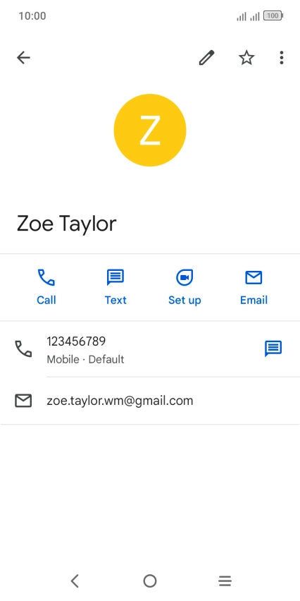 Press the required number. Press the required number.