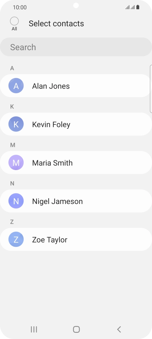 Press the field above Press the field above